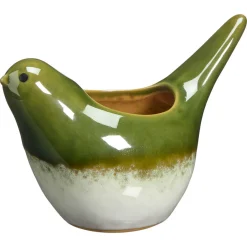 Kwantum Bloempot Bird Bresse Groen