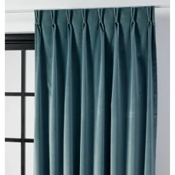Kwantum Gordijn Velours Romeo blauw