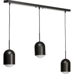 Kwantum Hanglamp Beanie 3-Lichts Zwart