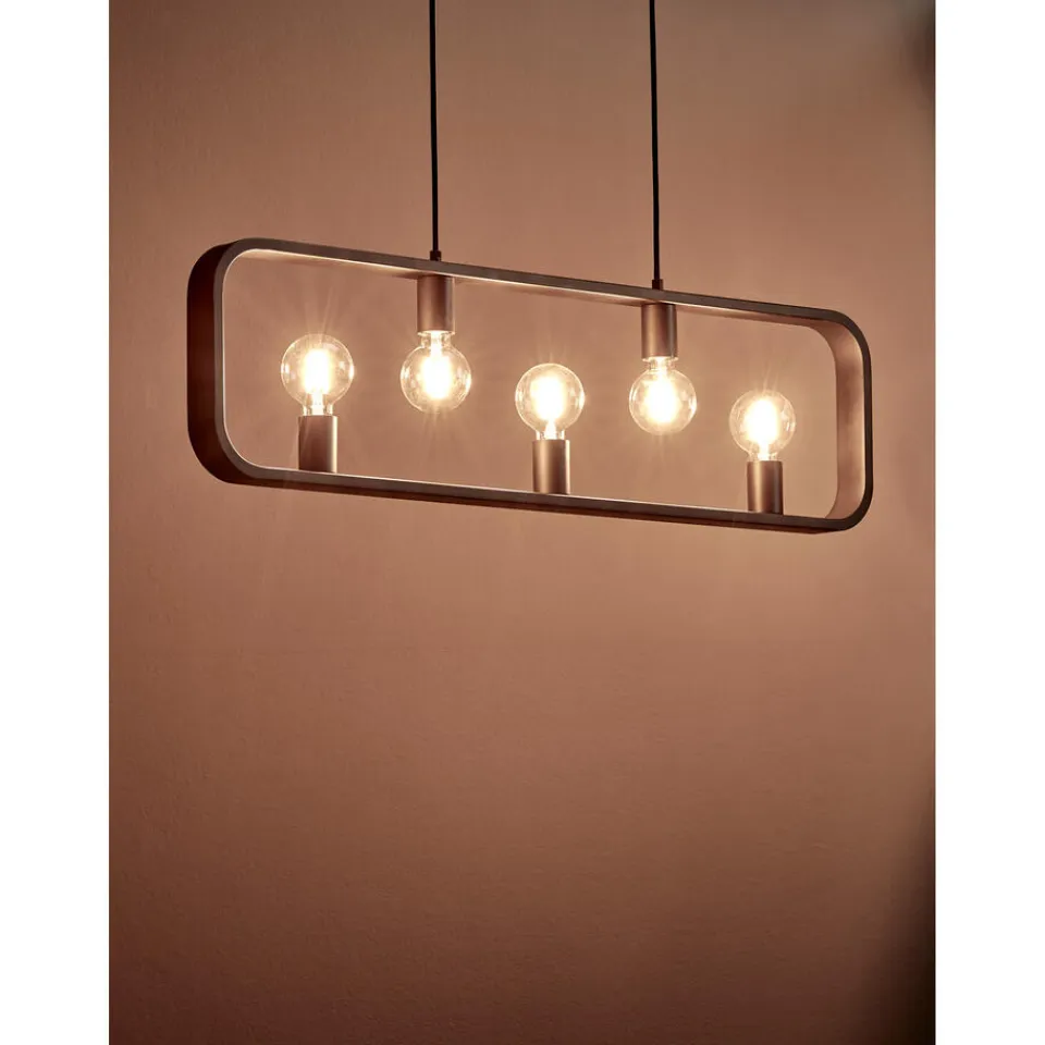 Kwantum Hanglamp Varsa Zwart