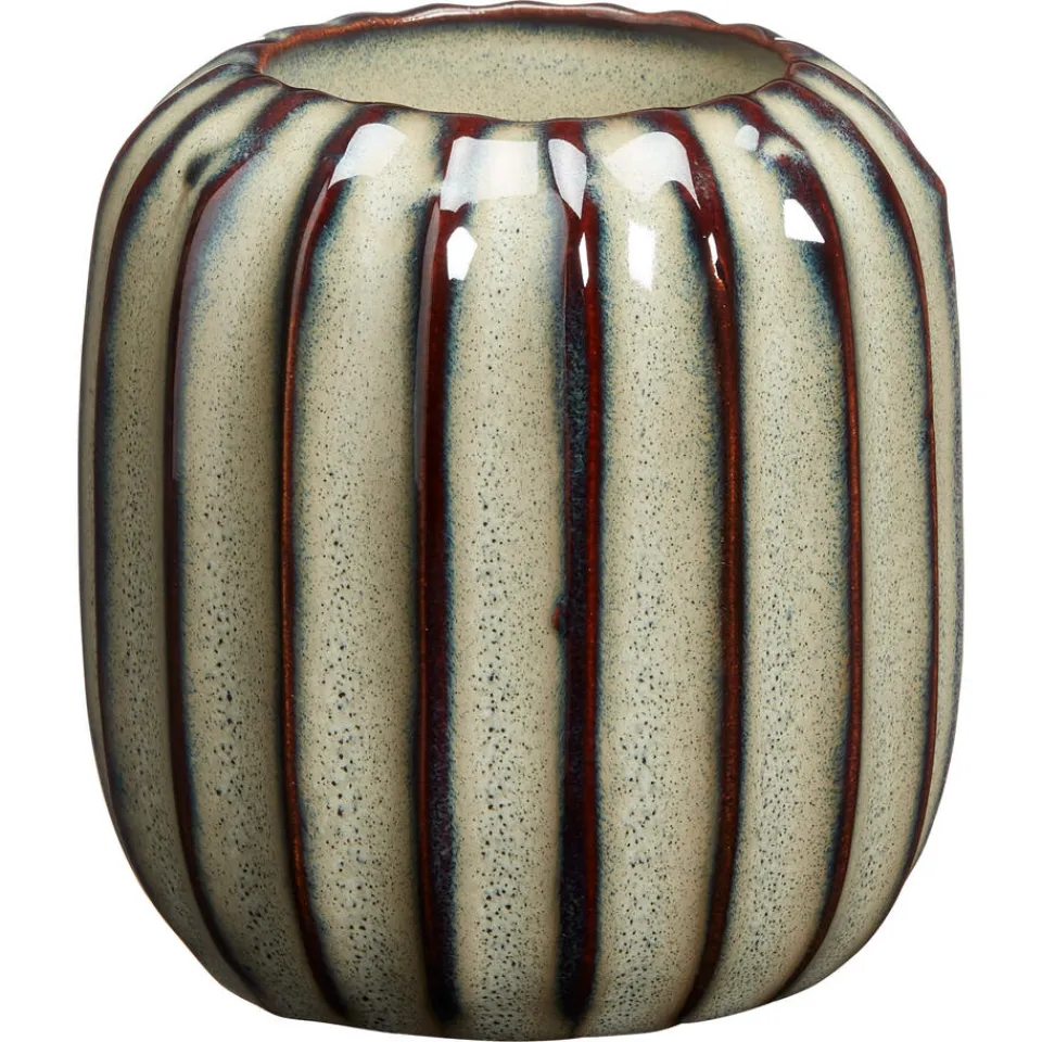 Kwantum Kandelaar Eton Beige ø 8x9 Cm