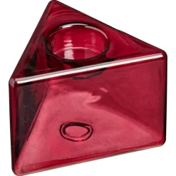 Kwantum Kandelaar Triangle Wijnrood