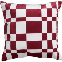 Kwantum Kussen Casoli Rood 45x45 Cm