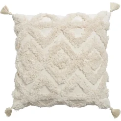 Kwantum Kussen Garat Off-White 45x45 Cm