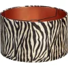 Kwantum Lampenkap Zebra Zwart Wit