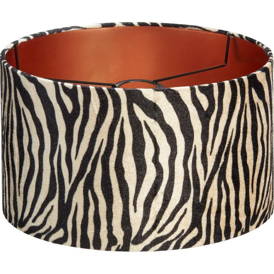 Kwantum Lampenkap Zebra Zwart Wit