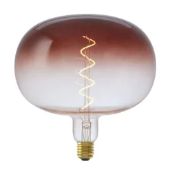 Kwantum LED Lamp 22x22,5 Cm Bruin E27 Dimbaar