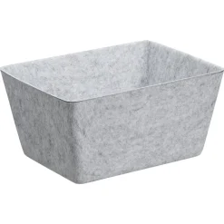 Kwantum Mand Vilt Grijs 30x23x15cm