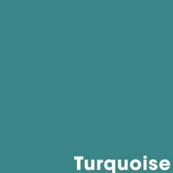 Kwantum Muurverf Mat Turquoise 1 L
