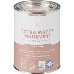 Kwantum Muurverf Professional Dark Nude 1 L