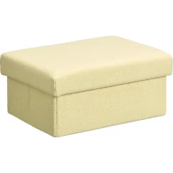 Kwantum Opbergbox Borre Geel - 33x24x15 Cm