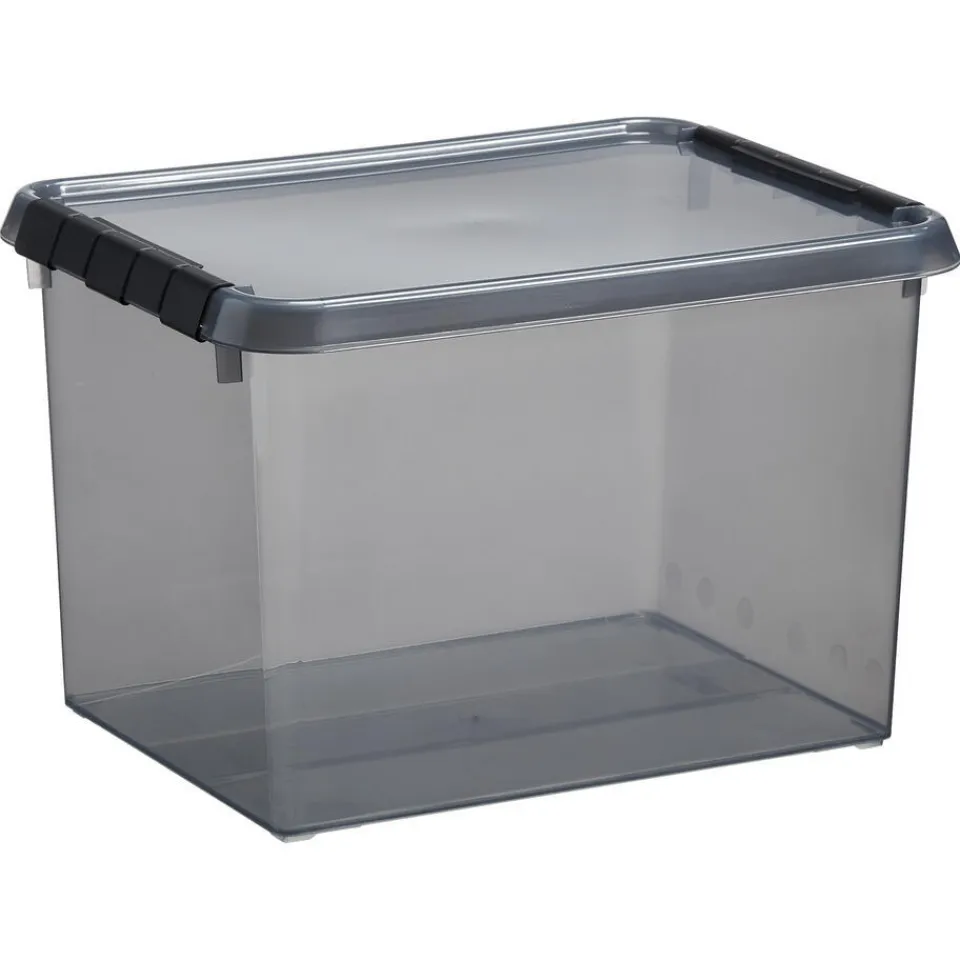 Kwantum Opbergbox Comfort Grijs 22 L