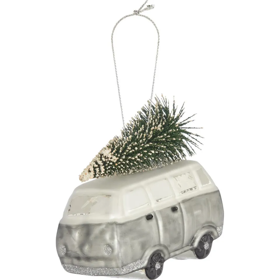 Kwantum Ornament Bus Met Kerstboom
