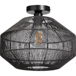 Kwantum Plafondlamp Segi Zwart