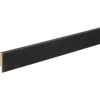 Kwantum Plakplint MDF Zwart 7,5 X 240 Cm 240x7,5 Cm