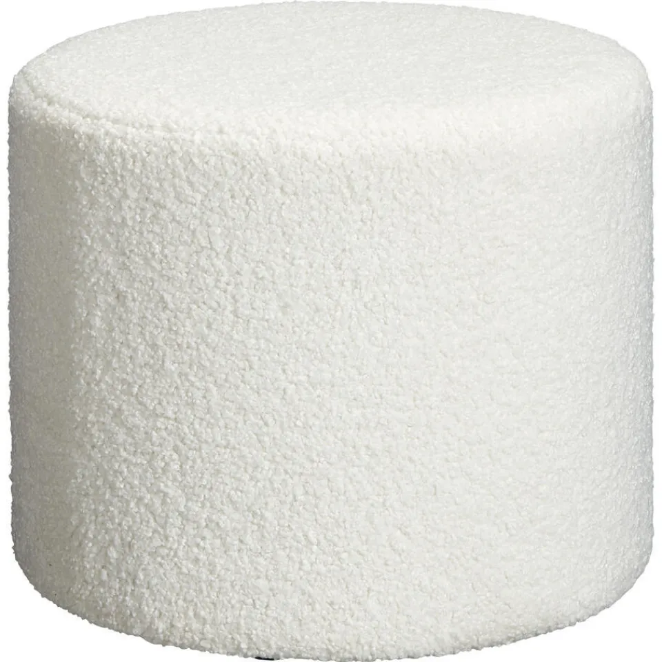 Kwantum Poef Padule Wit
