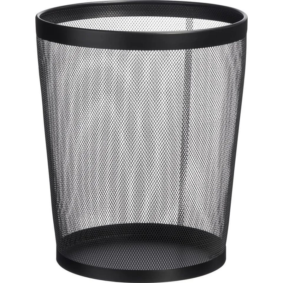 Kwantum Prullenmand Mesh 7 Liter Zwart