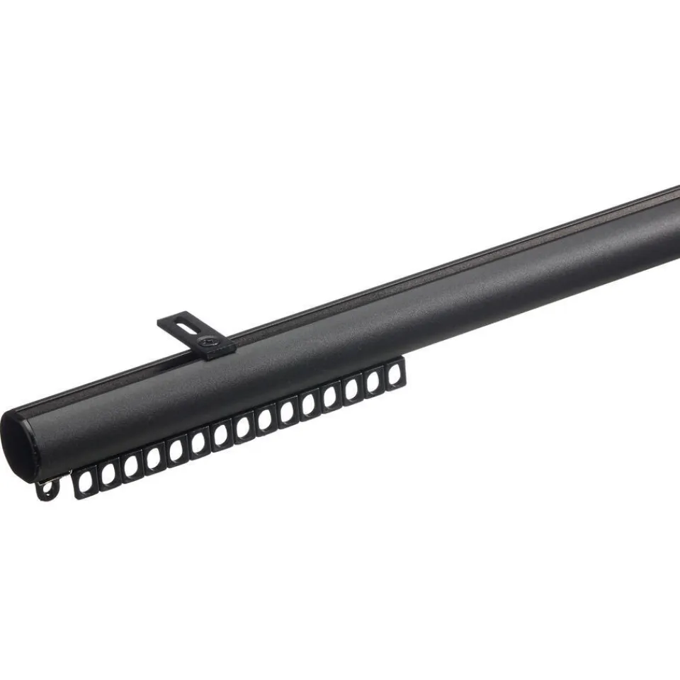 Kwantum Railroedeset 250 Cm Zwart Metaal - Ø28mm