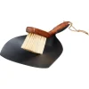 Kwantum Stoffer En Blik Hout Zwart