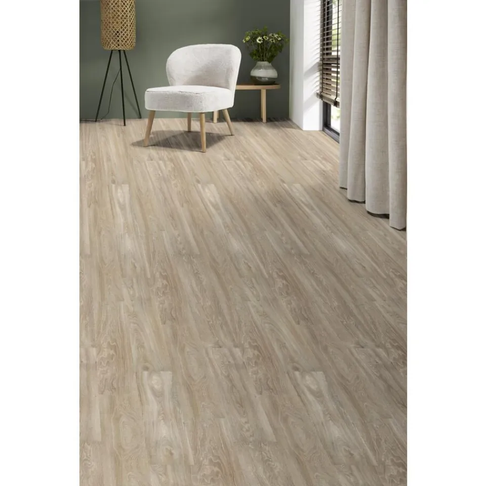 Kwantum Vinyl Tennessee Taupe Eiken