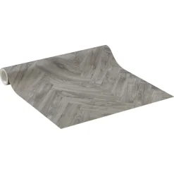 Kwantum Vinyl Woodward Taupe Eiken Visgraat