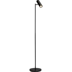 Kwantum Vloerlamp Cura Zwart