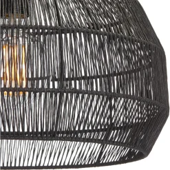 Kwantum Vloerlamp Segin Zwart