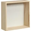 Kwantum Wanddecoratie Hout Wit Maat M 25x9x25 Cm