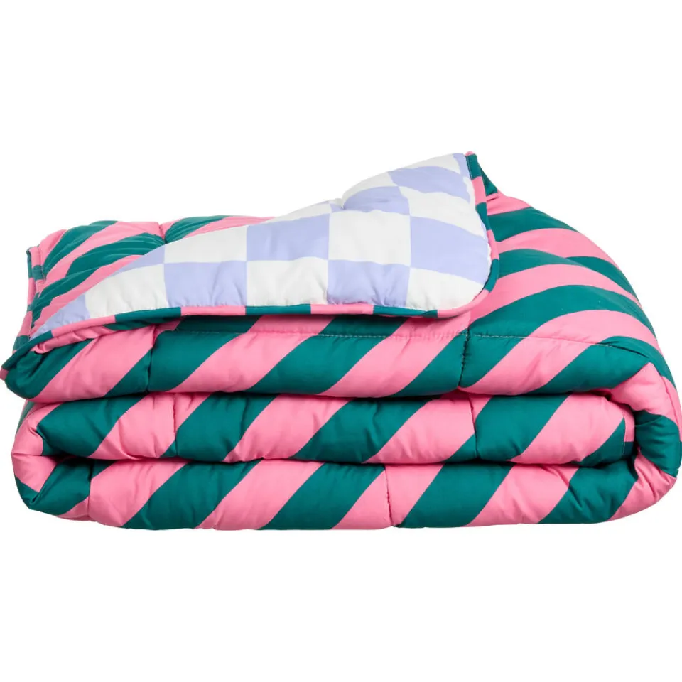 Kwantum Winterdekbed Check Multi 200x200 Cm