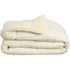 Kwantum Winterdekbed Teddy Off White 200x200 Cm